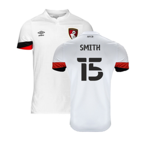 Bournemouth 2021-22 Away Shirt (Sponsorless) (XXL) (Smith 15) (Excellent)_0