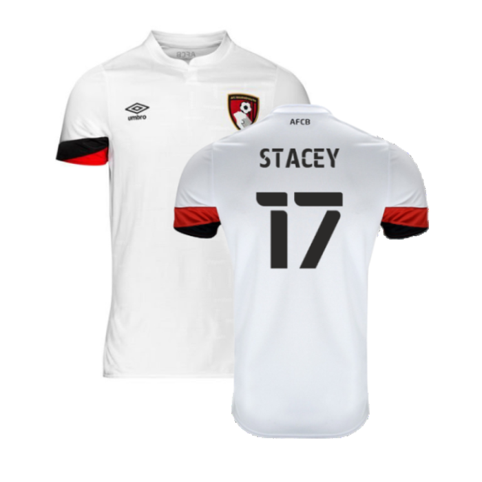 Bournemouth 2021-22 Away Shirt (Sponsorless) (XXL) (Stacey 17) (Excellent)