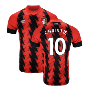 Bournemouth 2022-23 Home Shirt (Sponsorless) (M) (CHRISTIE 10) (Mint)_0