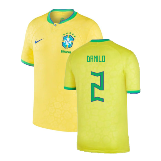 Brazil 2022-23 Home Shirt (Baby) (3-6 months) (Excellent) (Danilo 2)_0