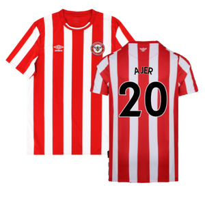 Brentford 2021-23 Home Shirt (M) (Mint) (AJER 20)_0