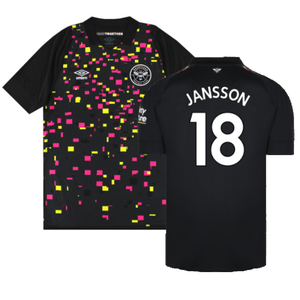 Brentford 2022-23 Third Shirt (Sponsorless) (XL) (Excellent) (JANSSON 18)_0