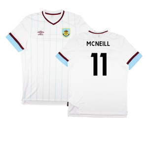 Burnley 2021-22 Away Shirt (Sponsorless) (S) (Excellent) (McNEILL 11)_0