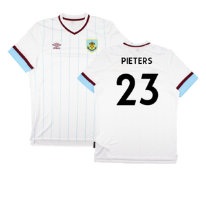 Burnley 2021-22 Away Shirt (Sponsorless) (S) (Excellent) (PIETERS 23)_0