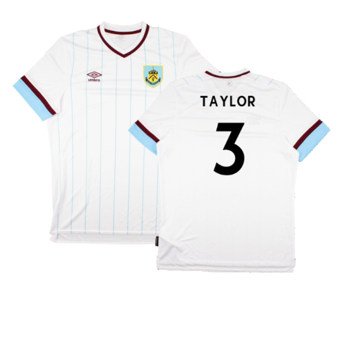 Burnley 2021-22 Away Shirt (Sponsorless) (S) (Excellent) (TAYLOR 3)