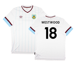 Burnley 2021-22 Away Shirt (Sponsorless) (S) (Mint) (WESTWOOD 18)_0