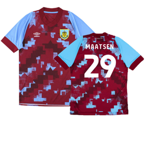 Burnley 2022-23 Home Shirt (L) (Mint) (MAATSEN 29)_0