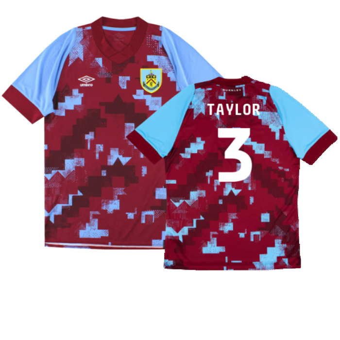 Burnley 2022-23 Home Shirt (XL) (Mint) (TAYLOR 3)