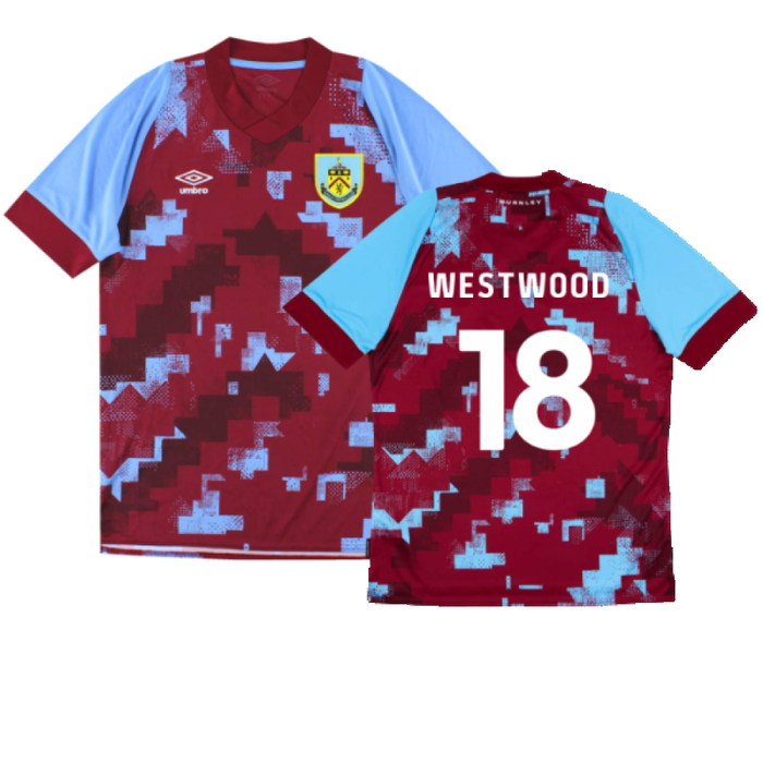 Burnley 2022-23 Home Shirt (XL) (Mint) (WESTWOOD 18)