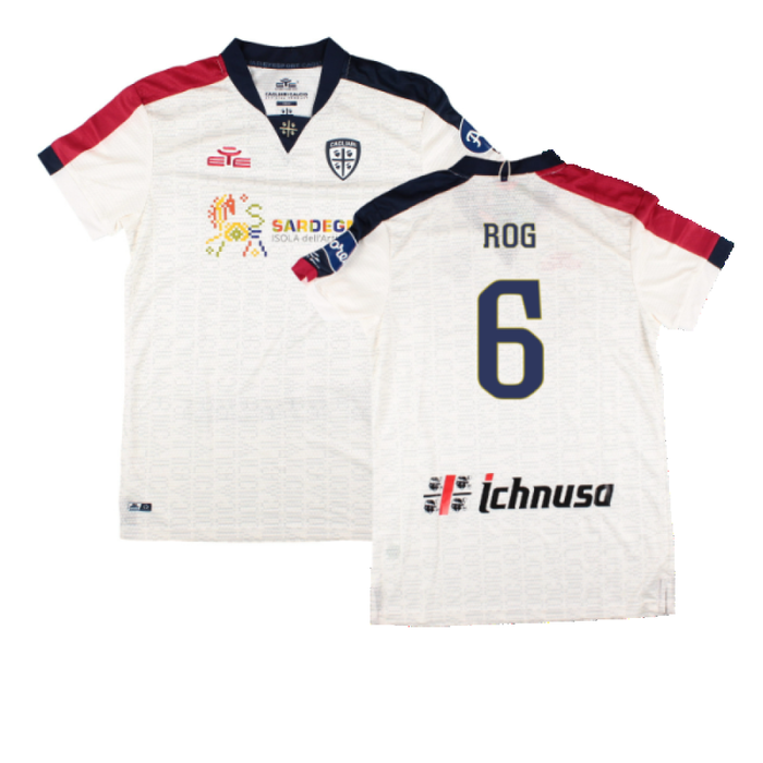 Cagliari 2022-23 Away Shirt (S) (Rog 6) (BNWT)