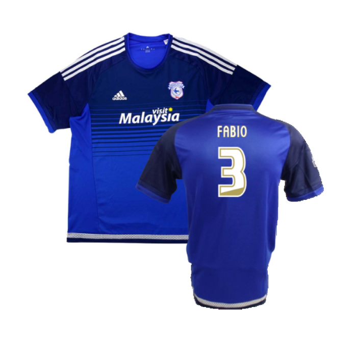 Cardiff 2015-16 Home Shirt (S) (Very Good) (Fabio 3)