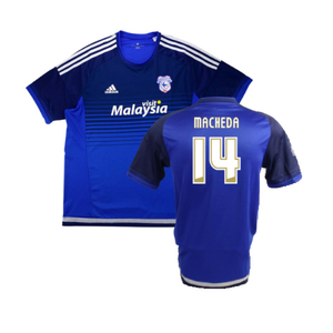 Cardiff 2015-16 Home Shirt (S) (Very Good) (Macheda 14)_0