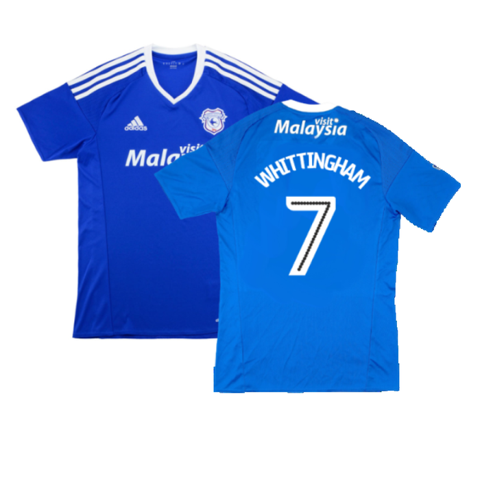 Cardiff 2016-17 Home Shirt (S) (Excellent) (Whittingham 7)