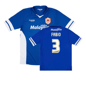 Cardiff City 2014-15 Away Shirt (M) (Very Good) (Fabio 3)_0