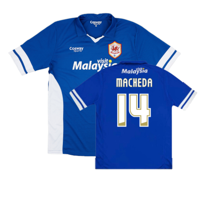 Cardiff City 2014-15 Away Shirt (M) (Very Good) (Macheda 14)