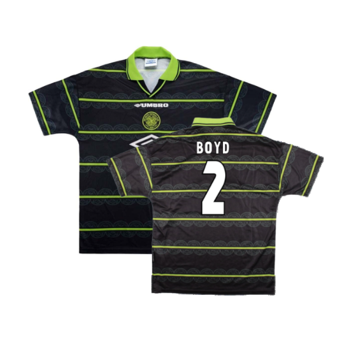 Celtic 1998-1999 Away Shirt (XL) (Excellent) (Boyd 2)