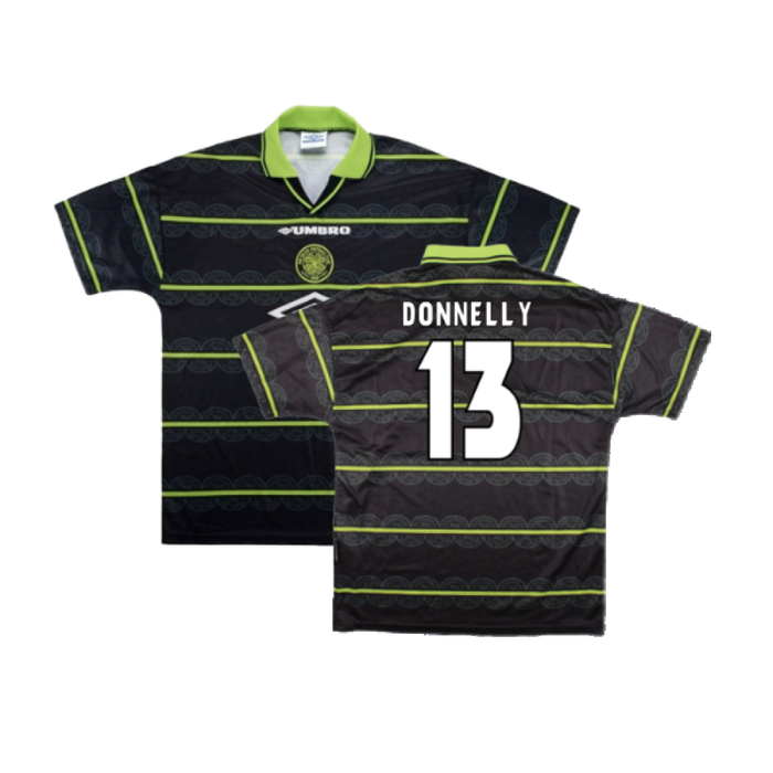 Celtic 1998-99 Away Shirt (M) (Excellent) (Donnelly 13)