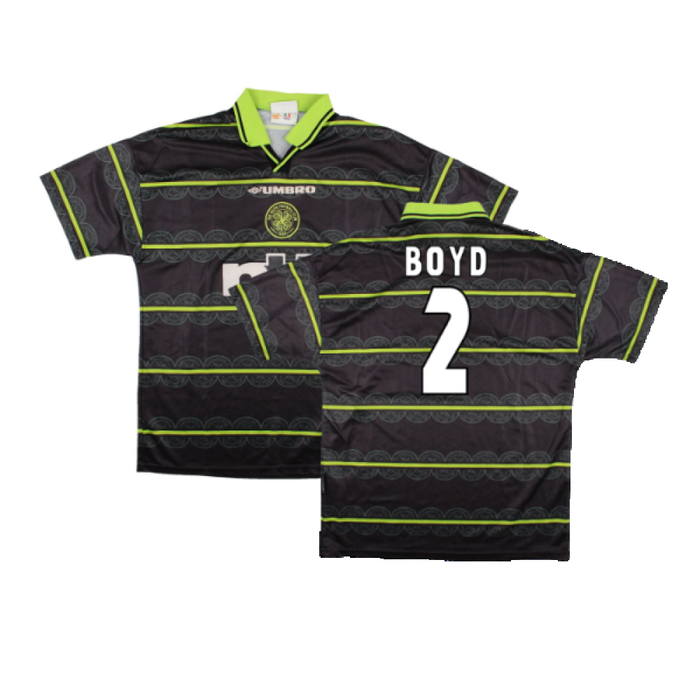 Celtic 1999-2000 Away Shirt (L) (Excellent) (Boyd 2)