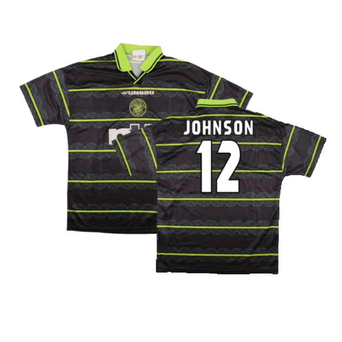 Celtic 1999-2000 Away Shirt (L) (Excellent) (Johnson 12)