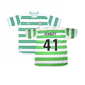 Celtic 2003-04 Home Shirt (M) (Very Good) (Kennedy 41)_0