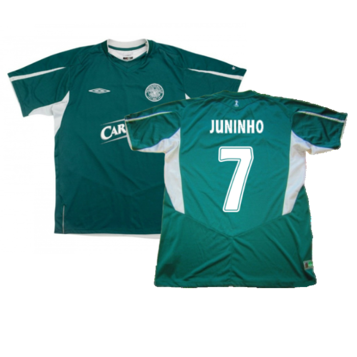 Celtic 2004-05 Away Shirt (XL Boys) (Very Good) (Juninho 7)