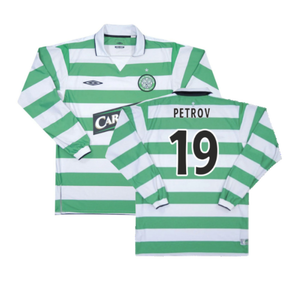 Celtic 2004-05 Home Long Sleeve Shirt (XXL) (Excellent) (Petrov 19)_0