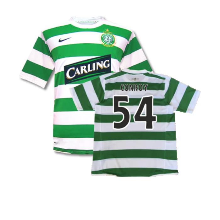 Celtic 2007-08 Home Shirt (M) (Good) (Conroy 54)