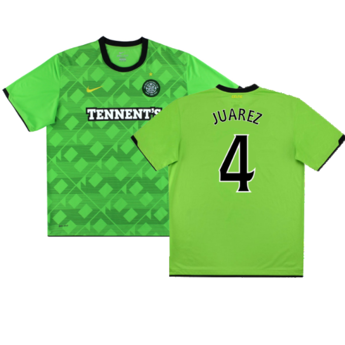 Celtic 2010-11 Away Shirt (M) (Excellent) (Juarez 4)