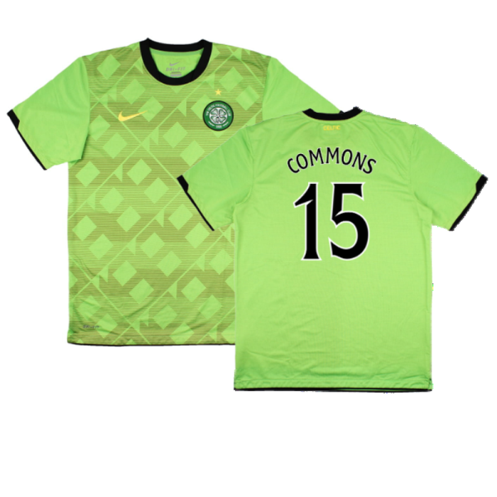 Celtic 2010-11 Away Shirt (Sponsorless) (M) (Very Good) (Commons 15)