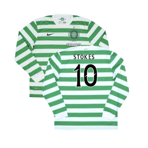 Celtic 2012-13 Long Sleeved Home Shirt (XL) (Excellent) (Stokes 10)_0