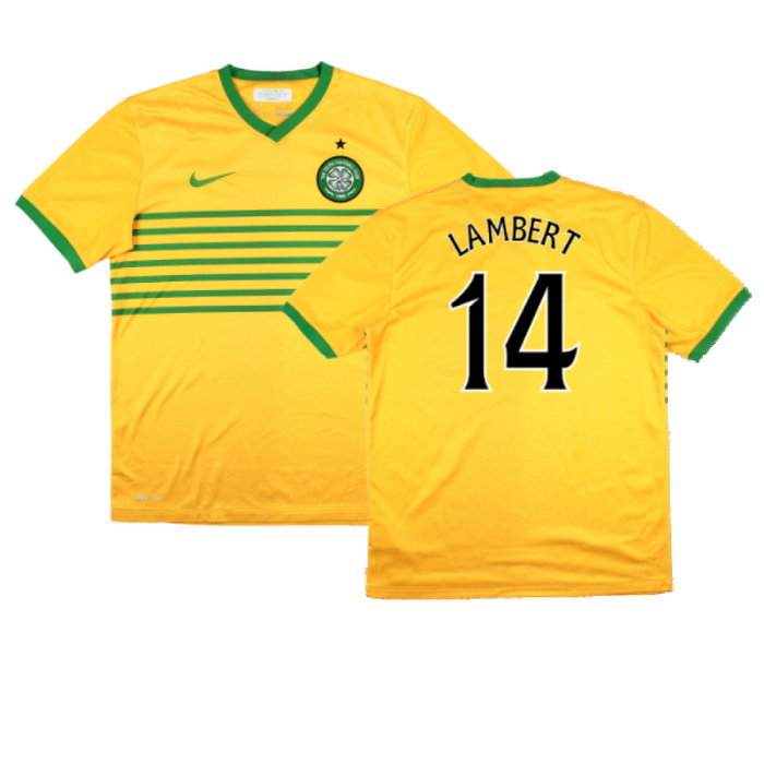 Celtic 2013-14 Away Shirt (Sponsorless) (M) (Very Good) (Lambert 14)