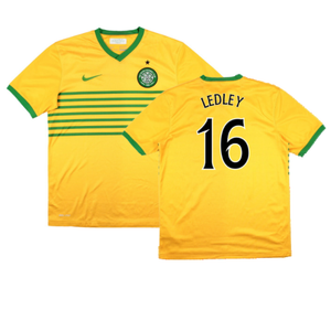 Celtic 2013-14 Away Shirt (Sponsorless) (M) (Very Good) (Ledley 16)_0