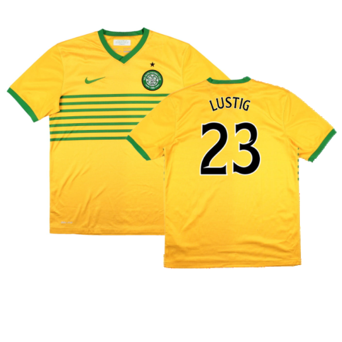 Celtic 2013-14 Away Shirt (Sponsorless) (XL Boys) (Good) (Lustig 23)