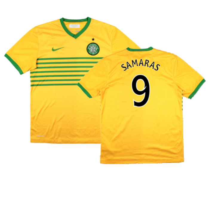 Celtic 2013-14 Away Shirt (Sponsorless) (XL Boys) (Good) (Samaras 9)