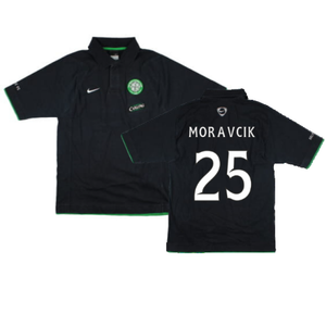 Celtic 2013-15 Nike Polo Shirt (M) (Moravcik 25) (Very Good)_0