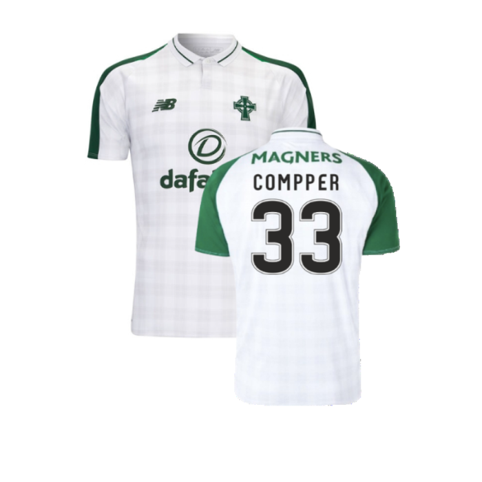 Celtic 2018-19 Away Shirt (s) (Excellent) (Compper 33)