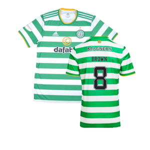 Celtic 2020-21 Home Shirt (L) (Mint) (BROWN 8)_0