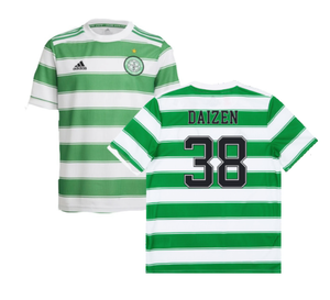 Celtic 2021-22 Home Shirt (Sponsorless) (L) (DAIZEN 38) (Good)_0