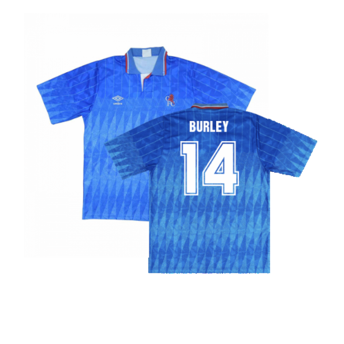 Chelsea 1989-91 Home Shirt (M) (Excellent) (Burley 14)