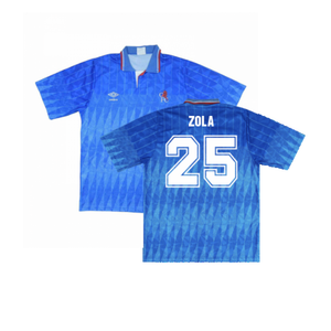 Chelsea 1989-91 Home Shirt (M) (Excellent) (ZOLA 25)_0