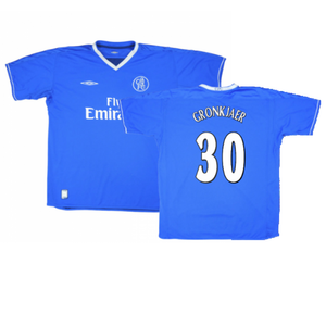 Chelsea 2003-05 Home Shirt (XXL) (Excellent) (Gronkjaer 30)_0