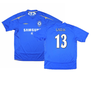 Chelsea 2005-06 Home Shirt (Excellent) (Gallas 13)_0