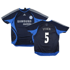 Chelsea 2006-07 Adidas Training Shirt (L) (Essien 5) (Excellent)_0