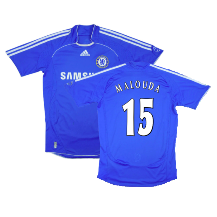 Chelsea 2006-08 Home Shirt (L) (Malouda 15) (Very Good)