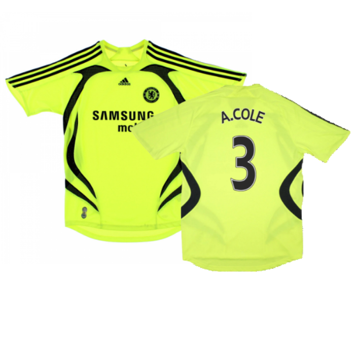 Chelsea 2007-08 Away Shirt (L) (Fair) (A.Cole 3)