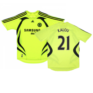 Chelsea 2007-08 Away Shirt (Very Good) (Kalou 21)_0