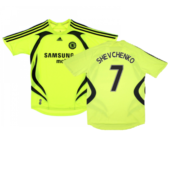 Chelsea 2007-08 Away Shirt (L) (Fair) (Shevchenko 7)