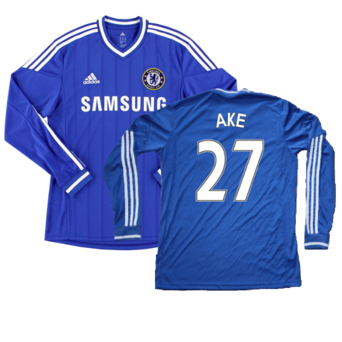 Chelsea 2013-14 Long Sleeve Home Shirt (S) (Excellent) (Ake 27)