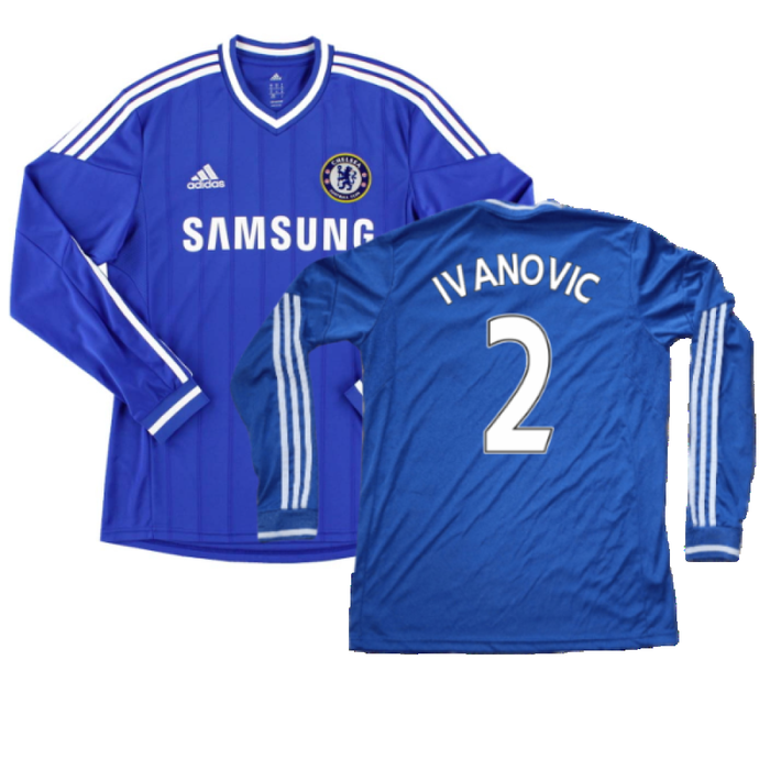 Chelsea 2013-14 Long Sleeve Home Shirt (S) (Excellent) (Ivanovic 2)