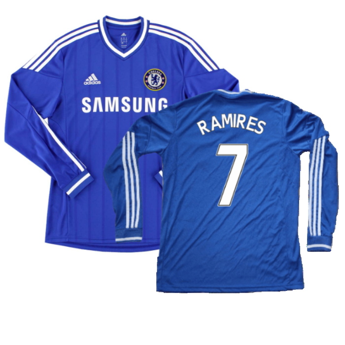 Chelsea 2013-14 Long Sleeve Home Shirt (S) (Excellent) (Ramires 7)